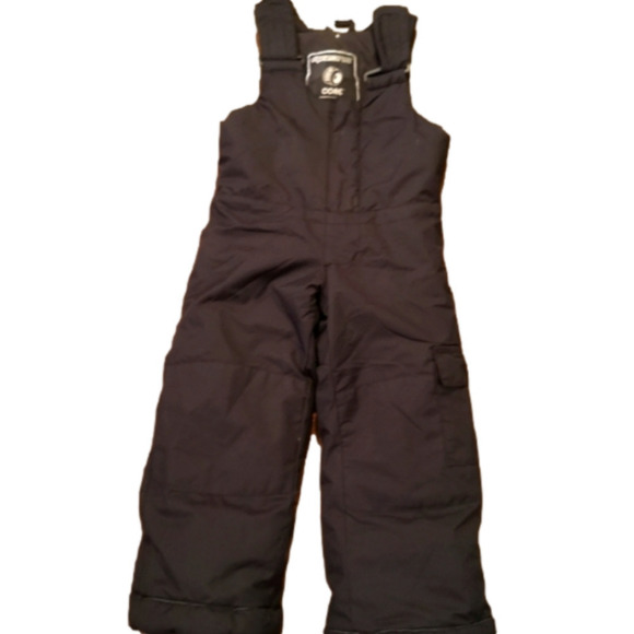 Snowpants insulated black winter skipants, size 2/3 by Ripzone - Picture 1 of 8